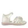 Sandales BEIGE Fille Motif Coeurs Scratch