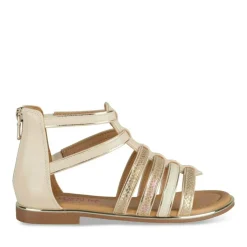 Sandales BEIGE Fille Motif Iridescent Fermeture éclair