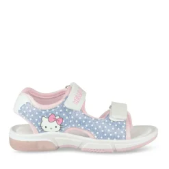 Sandales BEIGE Fille Motif A Pois Scratch