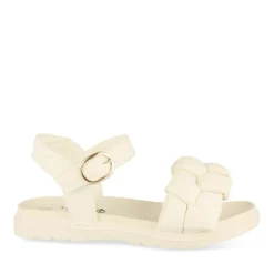 Sandales BEIGE Fille Motif Tressé Scratch