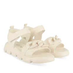 Sandales BEIGE Fille Motif Chaîne Scratch
