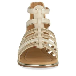 Sandales BEIGE Fille Motif Iridescent Fermeture éclair