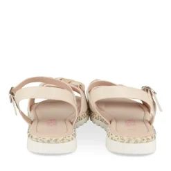 Sandales BEIGE Fille Motif Chaîne Scratch