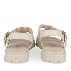 Sandales BEIGE Fille Motif Uni Boucle