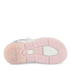 Sandales BEIGE Fille Motif A Pois Scratch