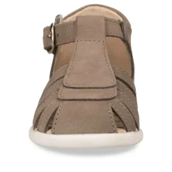 Sandales BEIGE Garçon CUIR Boucle