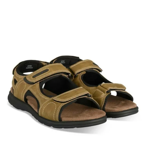 Sandales BEIGE Homme Motif Uni Scratch