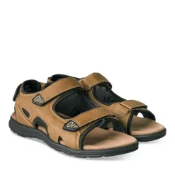 Sandales BEIGE Homme Motif Uni Scratch