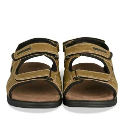 Sandales BEIGE Homme Motif Uni Scratch