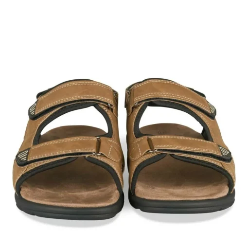 Sandales BEIGE Homme Motif Uni Scratch