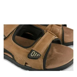 Sandales BEIGE Homme Motif Uni Scratch