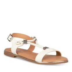 Sandales BLANC Fille Boucle