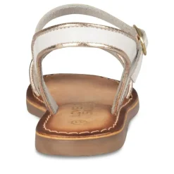 Sandales BLANC Fille CUIR Boucle