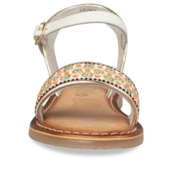 Sandales BLANC Fille CUIR Boucle