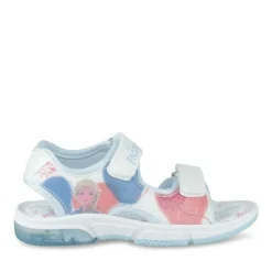 Sandales BLANC Fille Motif Paillettes Scratch