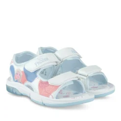 Sandales BLANC Fille Motif Paillettes Scratch