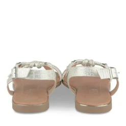 Sandales BLANC Fille Motif Uni Boucle