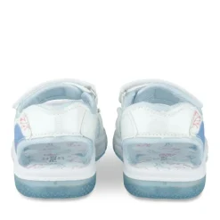 Sandales BLANC Fille Motif Paillettes Scratch