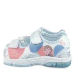 Sandales BLANC Fille Motif Paillettes Scratch