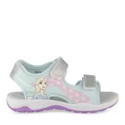 Sandales BLEU Fille Motif Uni Scratch