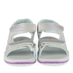 Sandales BLEU Fille Motif Uni Scratch