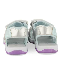 Sandales BLEU Fille Motif Uni Scratch