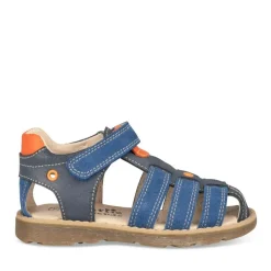 Sandales BLEU Garçon CUIR Scratch