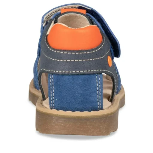 Sandales BLEU Garçon CUIR Scratch