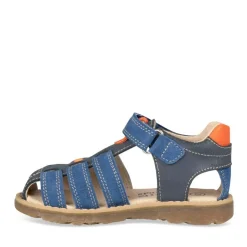 Sandales BLEU Garçon CUIR Scratch