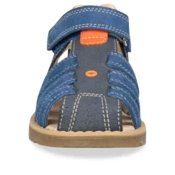 Sandales BLEU Garçon CUIR Scratch
