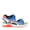 Sandales BLEU Garçon Motif Multicolore Scratch