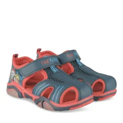 Sandales BLEU Garçon Motif Animal Scratch
