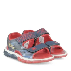 Sandales BLEU Garçon Motif Multicolore Scratch