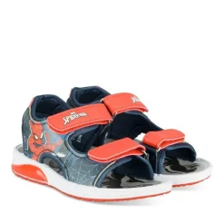 Sandales BLEU Garçon Motif Multicolore Scratch