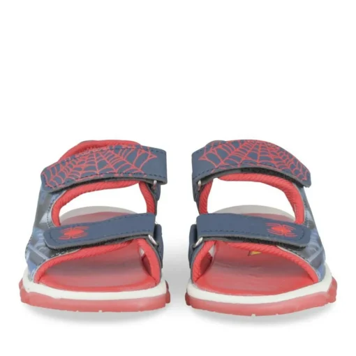 Sandales BLEU Garçon Motif Multicolore Scratch