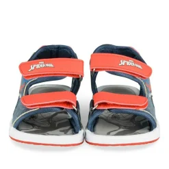 Sandales BLEU Garçon Motif Multicolore Scratch