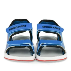 Sandales BLEU Garçon Motif Multicolore Scratch