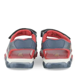 Sandales BLEU Garçon Motif Multicolore Scratch