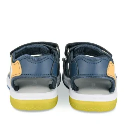 Sandales BLEU Garçon Motif Multicolore Scratch