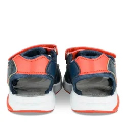 Sandales BLEU Garçon Motif Multicolore Scratch