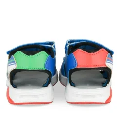 Sandales BLEU Garçon Motif Multicolore Scratch