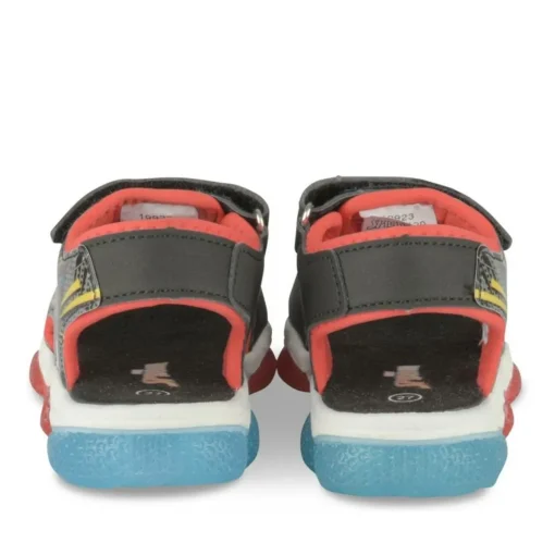Sandales BLEU Garçon Motif Multicolore Scratch