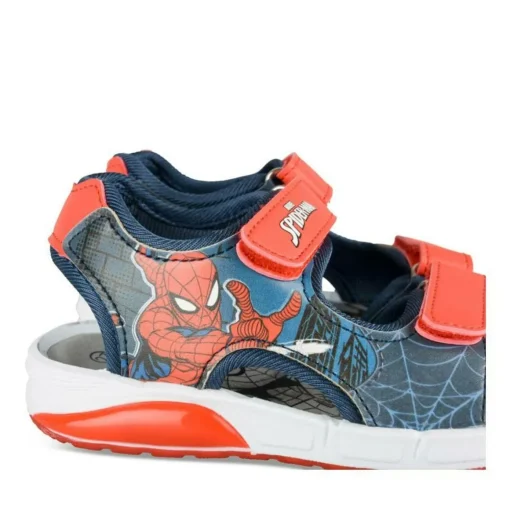 Sandales BLEU Garçon Motif Multicolore Scratch