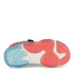 Sandales BLEU Garçon Motif Multicolore Scratch