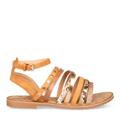 Sandales COGNAC Femme