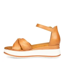 Sandales COGNAC Femme CUIR