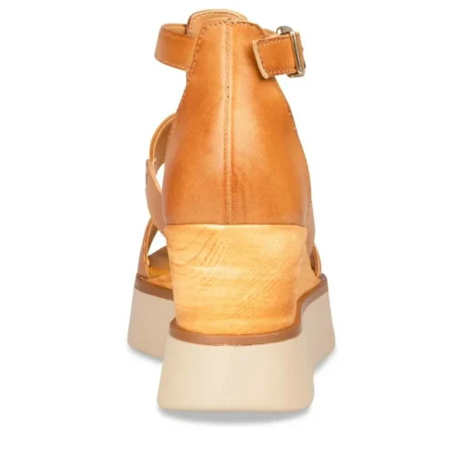 Sandales COGNAC Femme CUIR