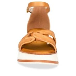 Sandales COGNAC Femme CUIR