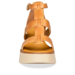 Sandales COGNAC Femme CUIR