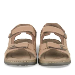 Sandales COGNAC Homme CUIR Motif Uni Scratch